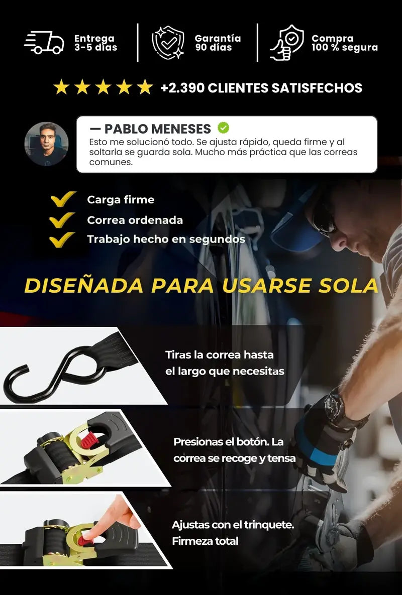 Entrega 3-5 días, garantía 90 días y compra 100 % segura