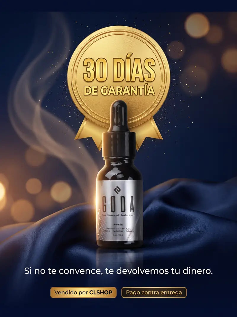 30 días de garantía: si no te convence, te devolvemos tu dinero. Vendido por CLSHOP, pago contra entrega