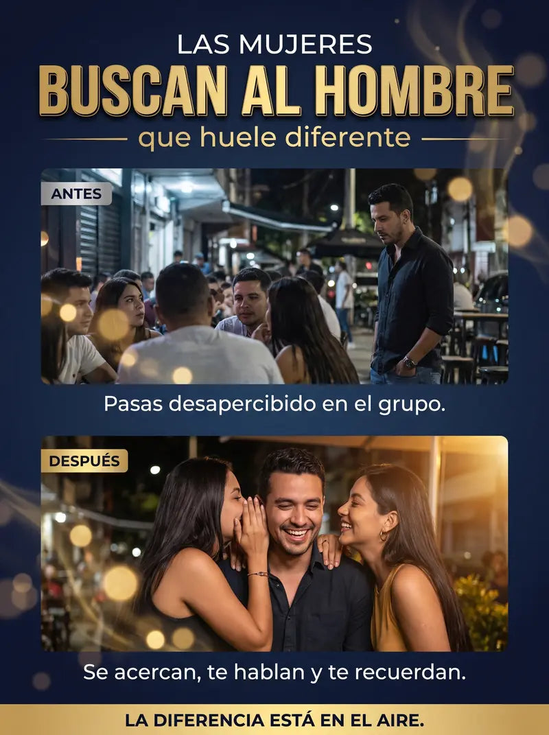 Las mujeres buscan al hombre que huele diferente: antes pasas desapercibido, después se acercan y te recuerdan