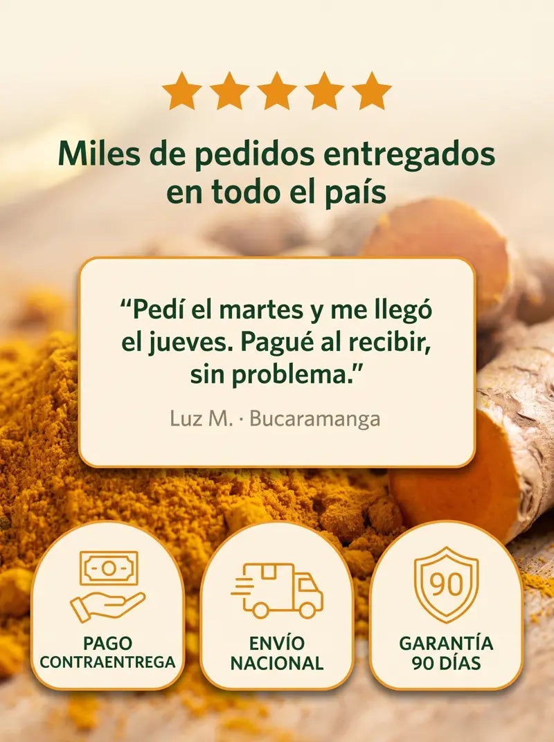 Miles de pedidos entregados en todo el pais: pago contraentrega, envio nacional y garantia de 90 dias